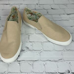 Vionic Groove Women's Slip On Casual Canvas Comfort Shoe Semolina - 11 Medium